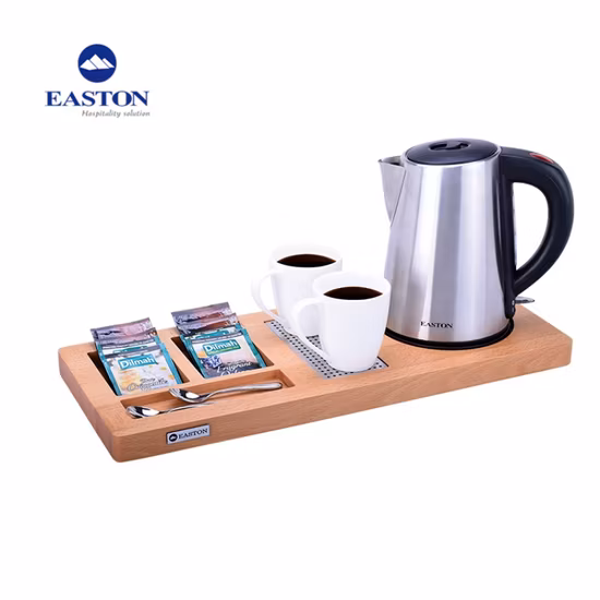 0.8 L Capacity Hotel Cordless Kettle Electric Kettle with Strix Controlled