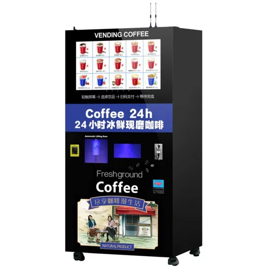 Commercial Freshly Ground Coffee Machine with Ice Maker for Iced Americano Machine 