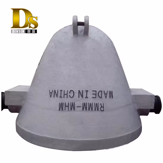 Densen Customized Super Large Cast Steel Slag Ladle or Slag Pot