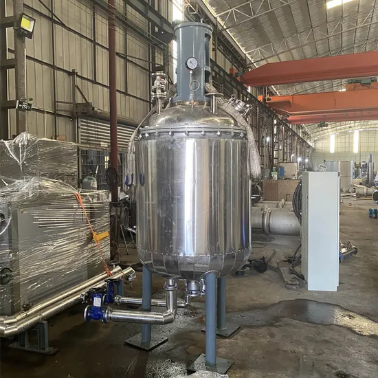 Synthetic Rubber Neoprene Water Stirring Reaction Kettle High Concentration Adhesive Reaction Kettle for Woodworking 