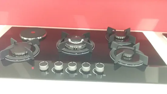 Kitchen Appliances Gas with Electric Stove with Flame