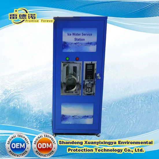 Ice Water Vending Machine, Iced Water Vending Station, Cold Water Making Machine 