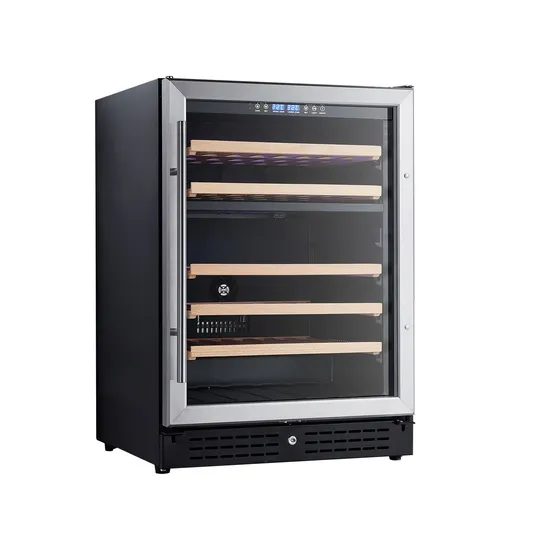 135L 54 Bottles Single Zone Household or Commercial Wine Refrigerator Cooler 