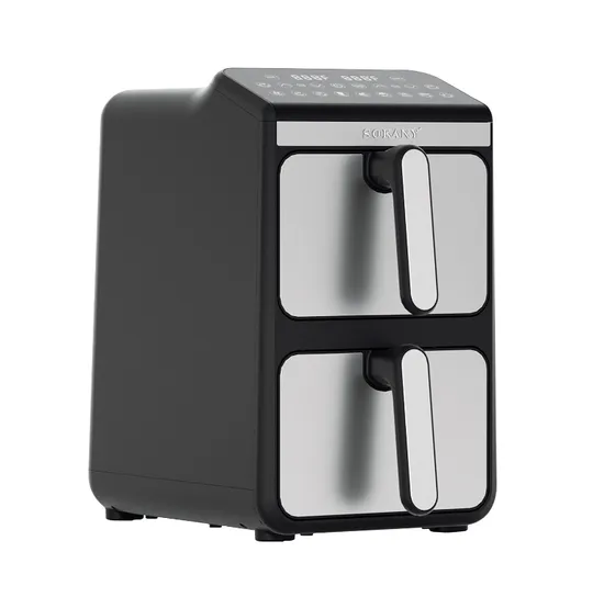Digital Air Circulation Fryer with Oven, Double Fryer, 10 L 